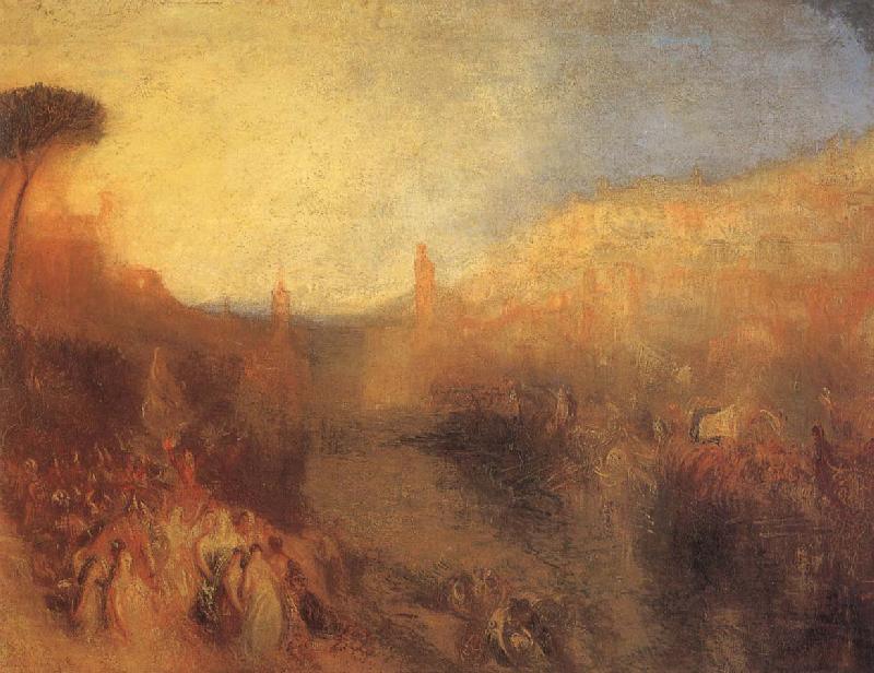 J.M.W. Turner The Departure of the Fleet